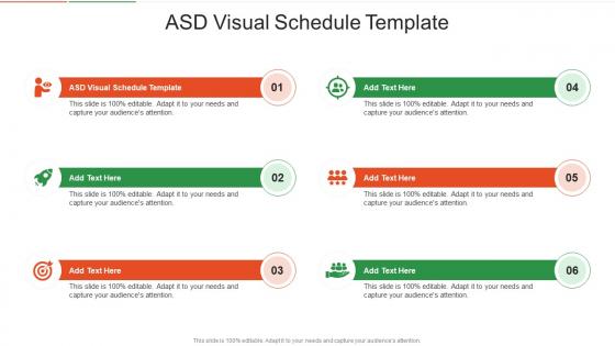 ASD Visual Schedule Template In Powerpoint And Google Slides Cpb