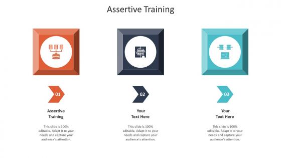 Assertive training ppt powerpoint presentation model deck cpb