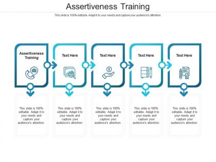 Assertiveness training ppt powerpoint presentation visual aids summary cpb