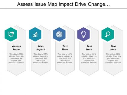 Assess issue map impact drive change performance assessment