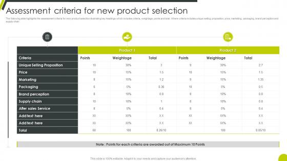 Software Selection Criteria - Slide Team