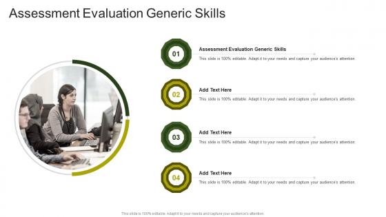 Assessment Evaluation Generic Skills In Powerpoint And Google Slides Cpb