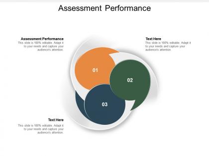 Assessment performance ppt powerpoint presentation visual aids gallery cpb