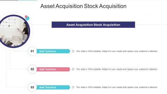 Asset Acquisition Stock Acquisition In Powerpoint And Google Slides Cpb