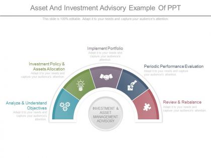 Asset and investment advisory example of ppt