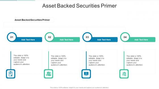 Asset Backed Securities Primer In Powerpoint And Google Slides Cpb