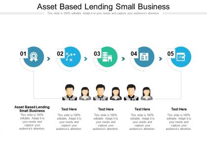 Asset based lending small business ppt powerpoint presentation outline background images cpb