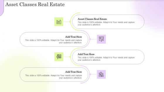 Asset Classes Real Estate Ppt Powerpoint Presentation Portfolio Example Topics Cpb