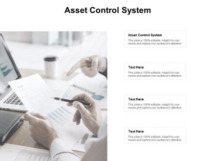 Asset control system ppt powerpoint presentation slides visuals cpb