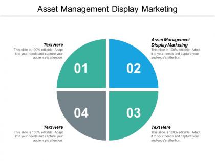 Asset management display marketing ppt powerpoint presentation styles infographics cpb