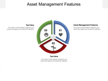 Asset management features ppt powerpoint presentation infographics skills cpb