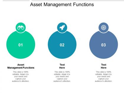 Asset management functions ppt powerpoint presentation pictures background cpb