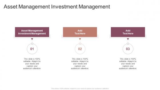 Asset Management Investment Management In Powerpoint And Google Slides Cpb