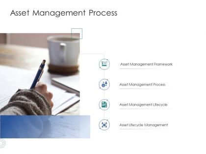 Asset management process infrastructure engineering facility management ppt themes