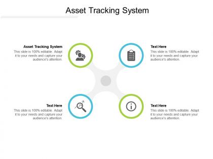 Asset tracking system ppt powerpoint presentation show example file cpb