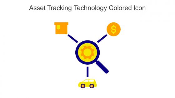 Asset Tracking Technology Colored Icon In Powerpoint Pptx Png And Editable Eps Format