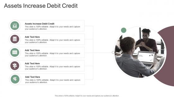 Assets Increase Debit Credit In Powerpoint And Google Slides Cpb