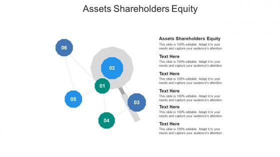 Assets shareholders equity ppt powerpoint presentation inspiration ideas cpb