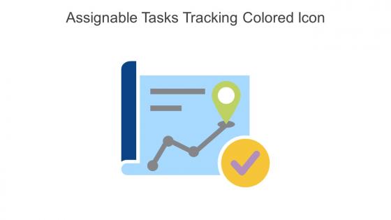 Assignable Tasks Tracking Colored Icon In Powerpoint Pptx Png And Editable Eps Format