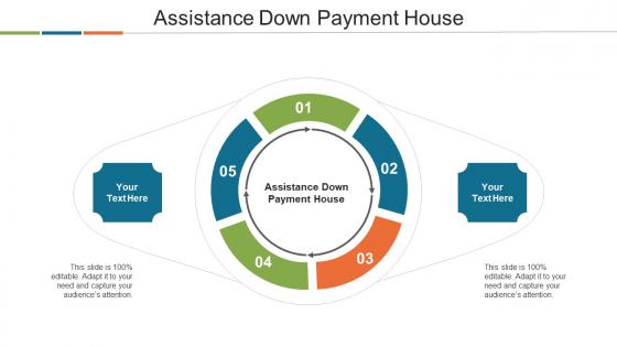 Assistance Down Payment House Ppt Powerpoint Presentation Styles File Formats Cpb