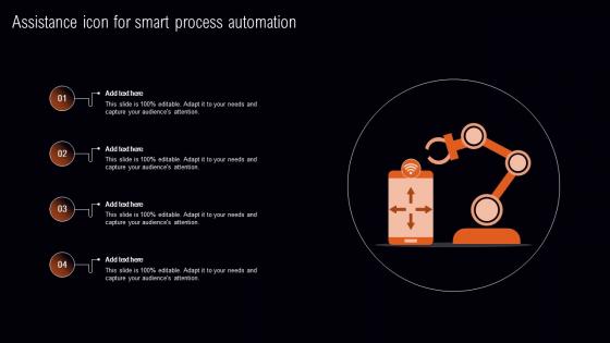 Assistance Icon For Smart Process Automation