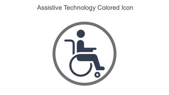 Assistive Technology Colored Icon In Powerpoint Pptx Png And Editable Eps Format