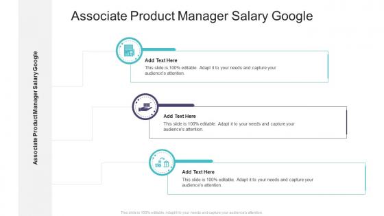 Associate Product Manager Salary Google In Powerpoint And Google Slides Cpb