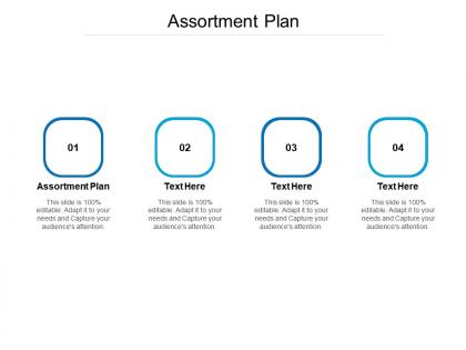 Assortment plan ppt powerpoint presentation model ideas cpb