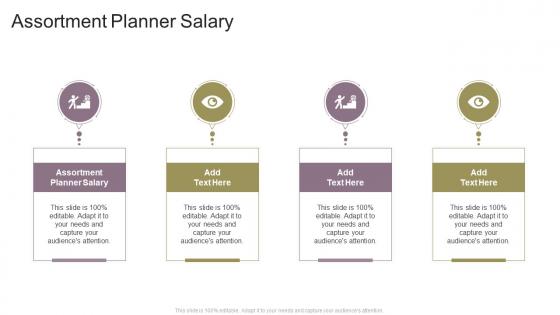 Assortment Planner Salary In Powerpoint And Google Slides Cpb