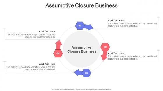 Assumptive Closure Business In Powerpoint And Google Slides Cpb