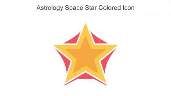 Astrology Space Star Colored Icon In Powerpoint Pptx Png And Editable Eps Format