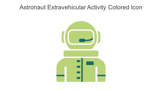 Astronaut Extravehicular Activity Colored Icon In Powerpoint Pptx Png And Editable Eps Format