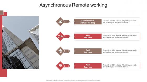 Asynchronous Remote Working In Powerpoint And Google Slides Cpb