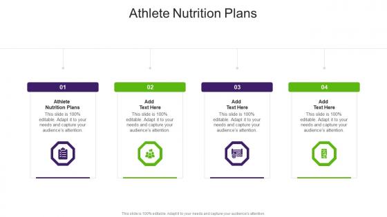 Athlete Nutrition Plans In Powerpoint And Google Slides Cpb