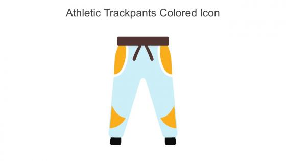 Athletic Trackpants Colored Icon In Powerpoint Pptx Png And Editable Eps Format