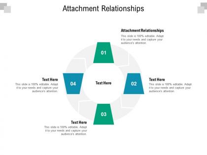 Attachment relationships ppt powerpoint presentation outline topics cpb
