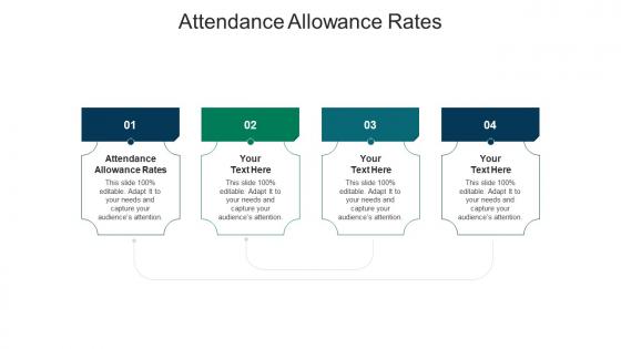 Attendance allowance rates ppt powerpoint presentation file shapes cpb
