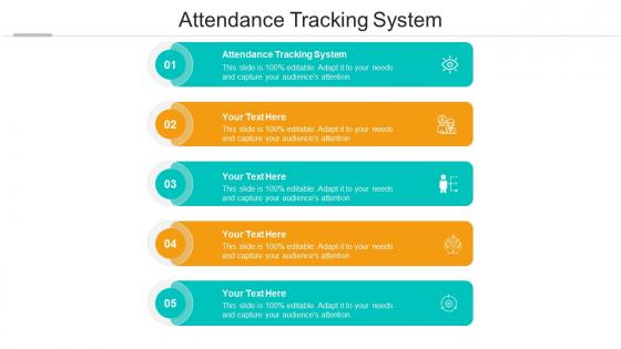 Attendance tracking system ppt powerpoint presentation professional topics cpb
