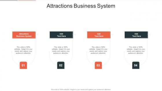 Attractions Business System In Powerpoint And Google Slides Cpb