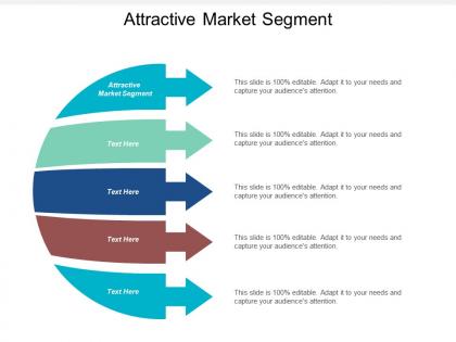 Attractive market segment ppt powerpoint presentation file design ideas cpb