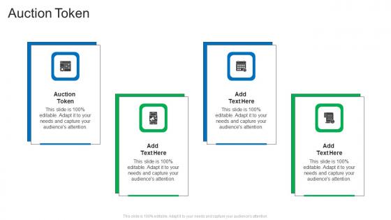 Auction Token In Powerpoint And Google Slides Cpb