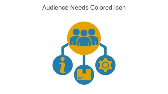 Audience Needs Colored Icon In Powerpoint Pptx Png And Editable Eps Format