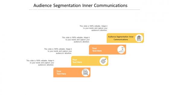 Audience segmentation inner communications ppt powerpoint presentation styles cpb