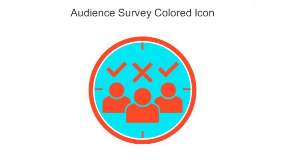 Audience Survey Colored Icon In Powerpoint Pptx Png And Editable Eps Format