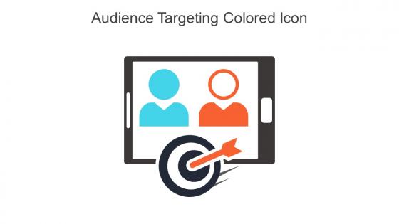 Audience Targeting Colored Icon In Powerpoint Pptx Png And Editable Eps Format