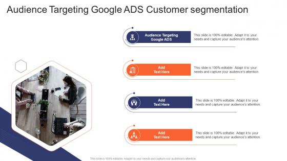 Audience Targeting Google ADS Customer segmentation In Powerpoint And Google Slides Cpb