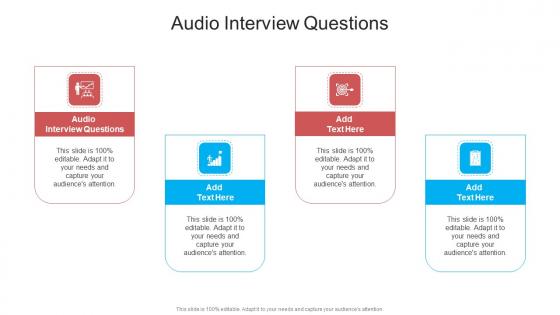 Audio Interview Questions In Powerpoint And Google Slides Cpb