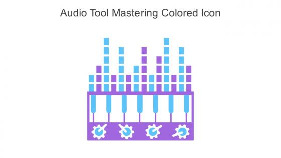 Audio Tool Mastering Colored Icon In Powerpoint Pptx Png And Editable Eps Format