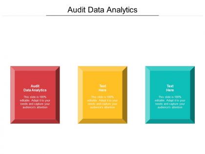 Audit data analytics ppt powerpoint presentation infographic template slideshow cpb