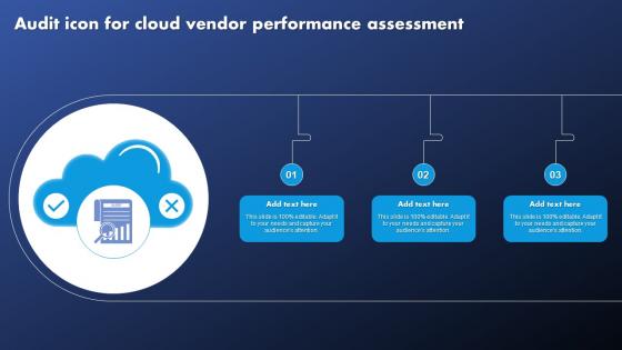 Audit Icon For Cloud Vendor Performance Assessment